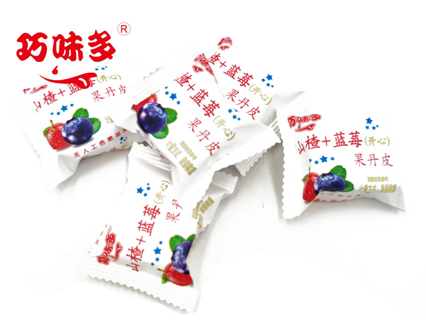 天津山楂+藍(lán)莓_果丹皮/山楂糕/山楂卷廠(chǎng)家